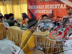 Pertama Kali, Polres Bangkalan Gelar Vaksinasi Merdeka Anak dan Targetkan 250 Dosis Dalam Sehari