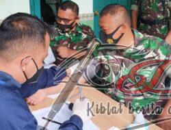 Babinsa Kodim 0724/Boyolali Dapatkan Vaksin Dosis Ke-3