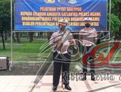 Tingkatkan Kemampuan, Satlantas Polres Ngawi Gelar Pelatihan TPTKP dan PPGD