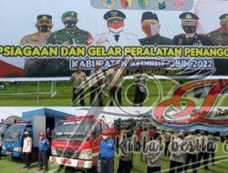 Dinsos Kediri Apel Kesiapsiagaan dan Gelar Peralatan Penanggulangan Bencana