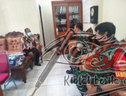 Danramil 03/Serengan Gelar Komsos Dengan Ketua Satgas Jogo Tonggo