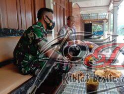 Saling Tukar Wawasan, Babinsa Nogosari Jalin Komunikasi Bersama Tokoh Masyarakat