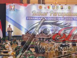 Hadapi Gelombang Ketiga, Forkopimda Jatim Gelar Rakor Percepatan Penanganan Covid-19