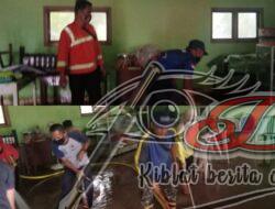 Tagana Tuban Gelar Normalisasi Sekolah Pasca Banjir Bandang