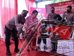 Polres Bojonegoro-Yayasan Kemala Bhayangkari Cabang Bojonegoro Gelar Vaksinasi Anak