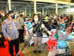 Perkuat Akselerasi Vaksinasi, Kapolri Tinjau Pelaksanaan Vaksinasi Massal 34 Provinsi se-Indonesia
