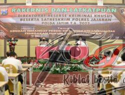 Kapolda Jatim Buka Rakernis dan Pelatihan Peningkatan Kemampuan Penyidik Ditreskrimsus
