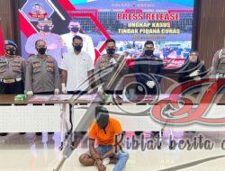Kurang Dari 1X24 Jam, Pelaku Begal Driver Ojol Diringkus Polres Gresik