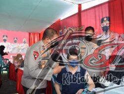 Wakapolda Jatim Apresiasi Capaian Vaksinasi Sidoarjo