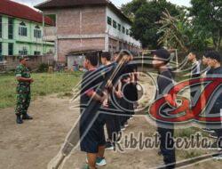 Babinsa Nogosari Berikan Materi Wasbang Di Ponpes Al Madinah