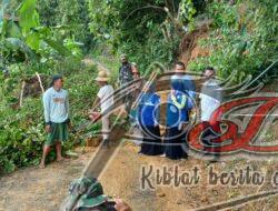 Dinsos Sumenep Didampingi Relawan Tinjau Lokasi Longsor