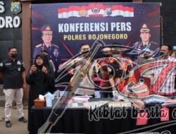 Satreskrim Polres Bojonegoro Berhasil Mengamankan 3 Tersangka Pelaku Perampokan