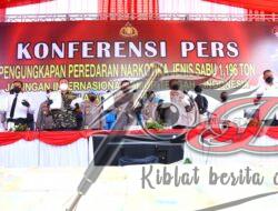Ungkap Sabu 1,196 Ton, Kapolri: Kita Jaga Program Pemerintah Wujudkan SDM Unggul