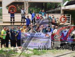 Sambut HUT Tagana, Relawan Mojokerto Gelar Bhaksos di Villa