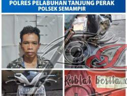 Pelaku Curanmor Keok Di Tangkap Polsek Semampir