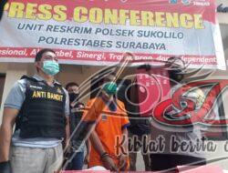 Budak Narkoba Asal Rusun Sumbo Diamankan Polsek Sukolilo Surabaya