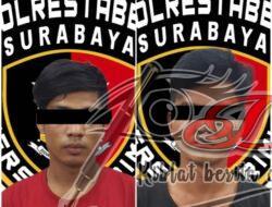 Dua Residivis Curanmor Keok Ditangan Jatanras Polrestabes Surabaya