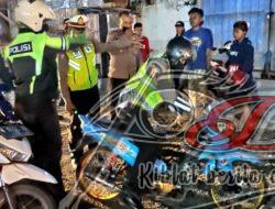 Satlantas Polres Pasuruan Kota Amankan 54 Unit Sepeda Motor Tak Sesuai Aturan