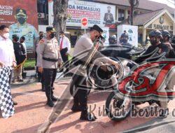 Kapolres Pelabuhan Tanjung Perak Melaunching Patmores (Patroli Motor Reserse)