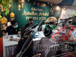 Gebyar Vaksinasi Malam Hari Polres Batu Berhadiah Motor