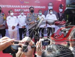 Wakapolda Jatim Berikan Bantuan dari Kapolri Untuk Buruh