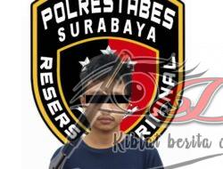 Sempat Buron, Jatanras Polrestabes Surabaya Amankan Residivis Pelaku Curanmor