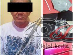 Tak Berkutik Saat Disergap, Tukang Parkir Nyambi Edarkan Sabu