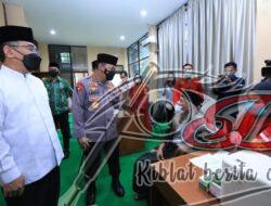 Tinjau Pelaksanaan Satu Juta Vaksinasi Booster, Kapolri Bicara Mudik Sehat dan Nyaman
