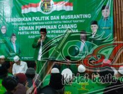 PPP Kabupaten Probolinggo Bakar Semangat Kadernya Rebut Kursi Bupati