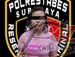 Residivis Gadai Mobil Rental Keok Ditangan Satreskrim Polrestabes Surabaya