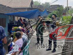 Babinsa Senting Memonitor Bantuan Sosial Pangan