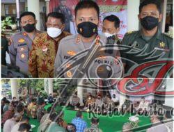 Kapolresta Sidoarjo Gelar Cangkrukan Kamtibmas, Bersama Tujuh Desa di Tulangan Jelang Pilkades