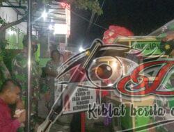 Himbau Prokes, Babinsa Koramil 02/Karangmalang Gelar Patroli PPKM