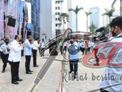 Hari Pertama Kerja, Yasonna Cek Kesiapan Para Pegawainya