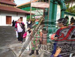 Harapan Pelda Sugianto Gelar PPKM di Madrasah Aliyah Jamsaren