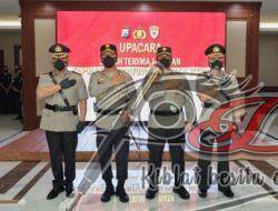 Kapolda Jatim Pimpin Upacara Sertijab Kapolresta Banyuwangi