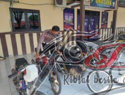 Satlantas polres Pasuruan Berhasil Menindak Aksi balap Liar di wilayah Pandaan Kabupaten pasuruan.