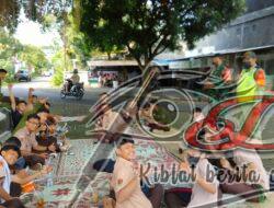 Serma Yudhi Bersama LinmasPatroli Wilayah dan Sosialisasi Proked