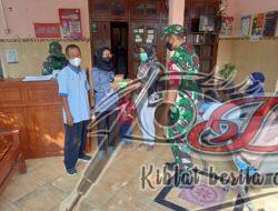 Babinsa Lencoh Sukseskan Safari KB Desa Binaanya