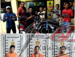 Komplotan Residivis Curanmor Dibekuk Unit Reskrim Polsek Karangpilang