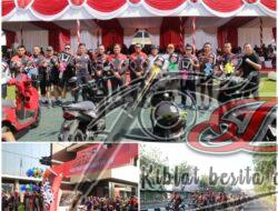 Peringati HUT Bhayangkara ke 76 Polda Jatim Gelar Sepeda Gembira