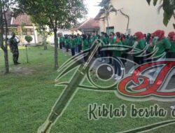 Babinsa Latih PBB Seratus Peserta Kursus Di BLK Sragen