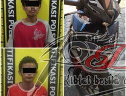 Sempat Kabur Kedua Jambret Di Kalibutuh Langsung Diringkus Polsek Bubutan