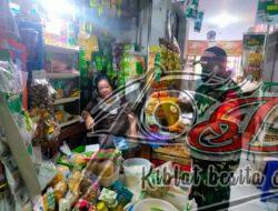 Pasar Cuplik Jadi Sasaran Pengecekan Koramil 01/Sukoharjo