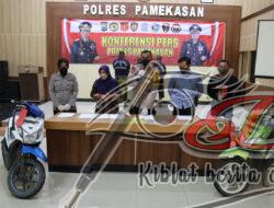 Gerak Cepat Tim Opsnal Sakera Sakti Polres Pamekasan Berhasil Mengamankan 3 Pelaku Curanmor