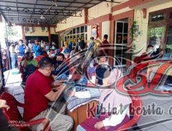 Peringati HUT Bhayangkara Ke-76, Polsek Sukomanunggal Gelar Vaksin Presisi