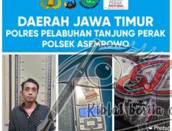 Pemuda Asal Ngasem Diringkus Unit Reskrim Polsek Asemrowo