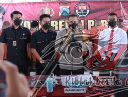Polres Kediri Berhasil Menangkap Lima Orang Spesialis Pencuri Mobil
