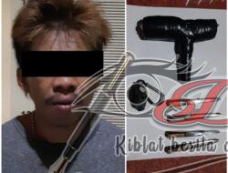 Sergap Pelaku Curanmor, Kini Tersangka Mendekam Di Polsek Rungkut
