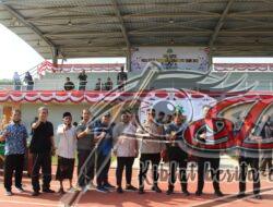 Turnamen Sepak Bola Liga Santri Piala Kasad di Wilayah Kodim 0735/Surakarta Hari Ini Resmi Dibuka
